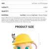 Baby Molly & Baby Tabby Series-Big Head Ceramic Cup