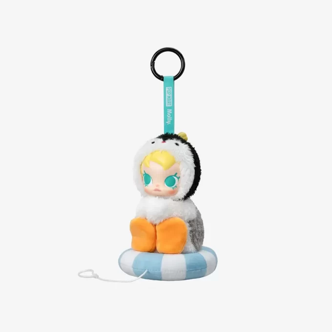 Baby Molly × Pingu Happy Fishing Series-Vinyl Plush Pendant Blind Box