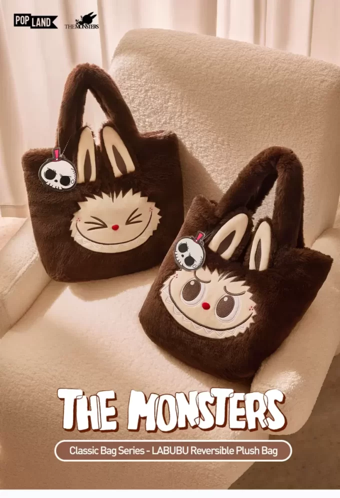 Classic Bag Series- LABUBU Reversible Plush Bag