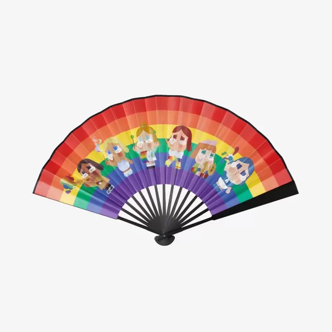 CRYBABY CHEER UP, BABY! SERIES-Folding Fan