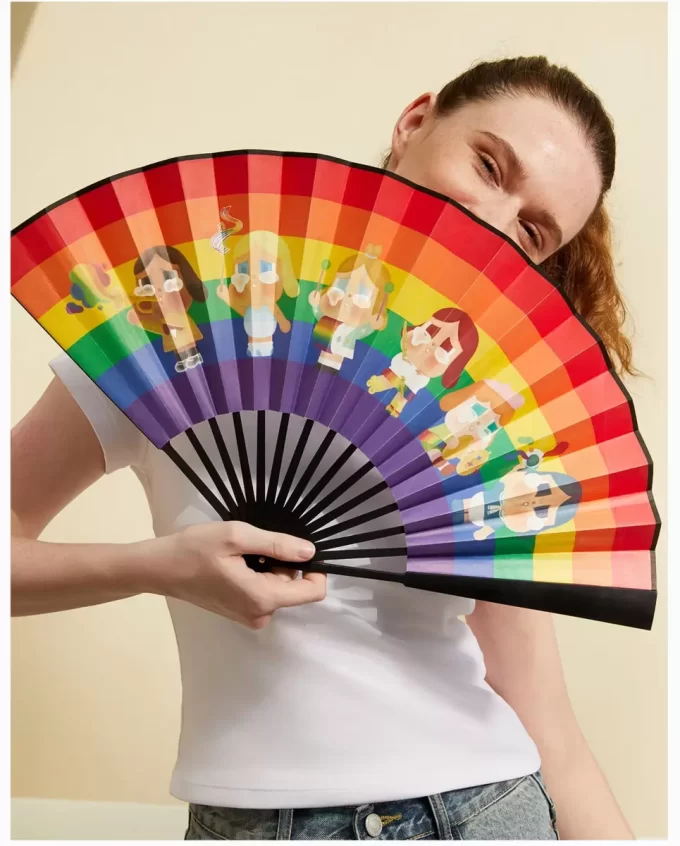 CRYBABY CHEER UP, BABY! SERIES-Folding Fan