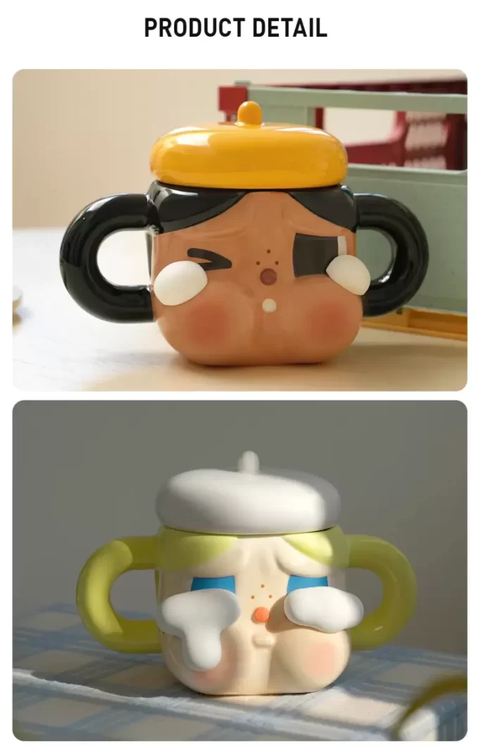 CRYBABY Sad Club Series-Ceramic Cup (Brown)