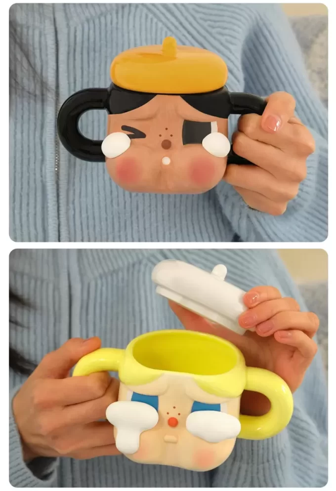 CRYBABY Sad Club Series-Ceramic Cup (Brown)