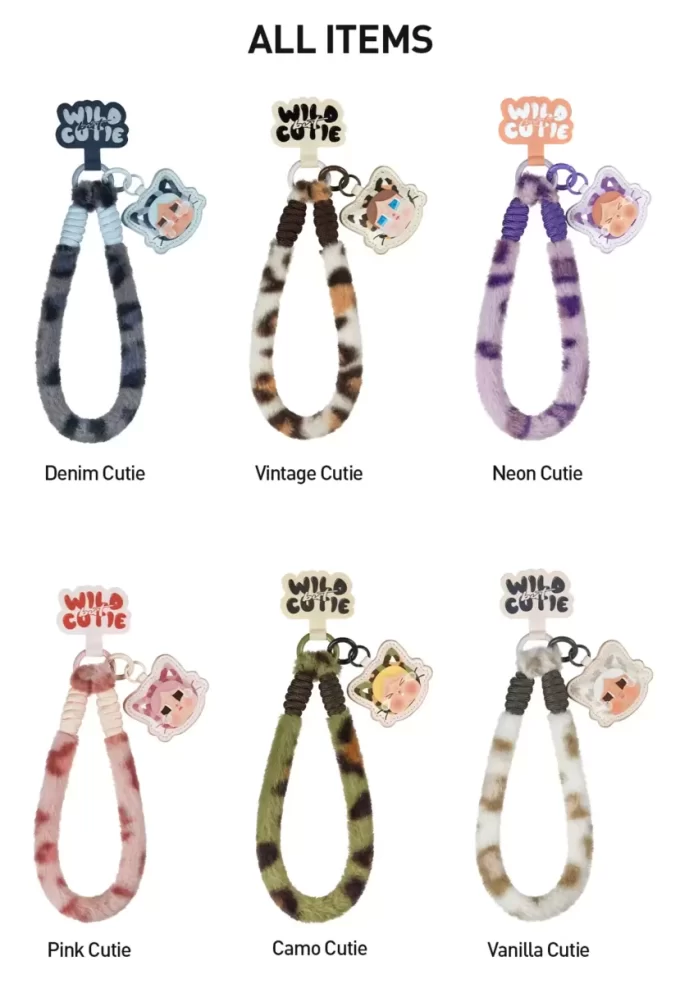 CRYBABY Wild But Cutie Series-Phone Charm Blind Box