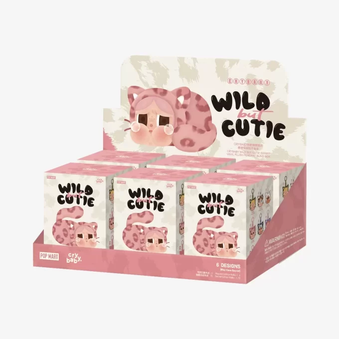 CRYBABY Wild But Cutie Series – Vinyl Plush Pendant Blind Box CRYBABY Wild But Cutie Series – Vinyl Plush Pendant Blind Box