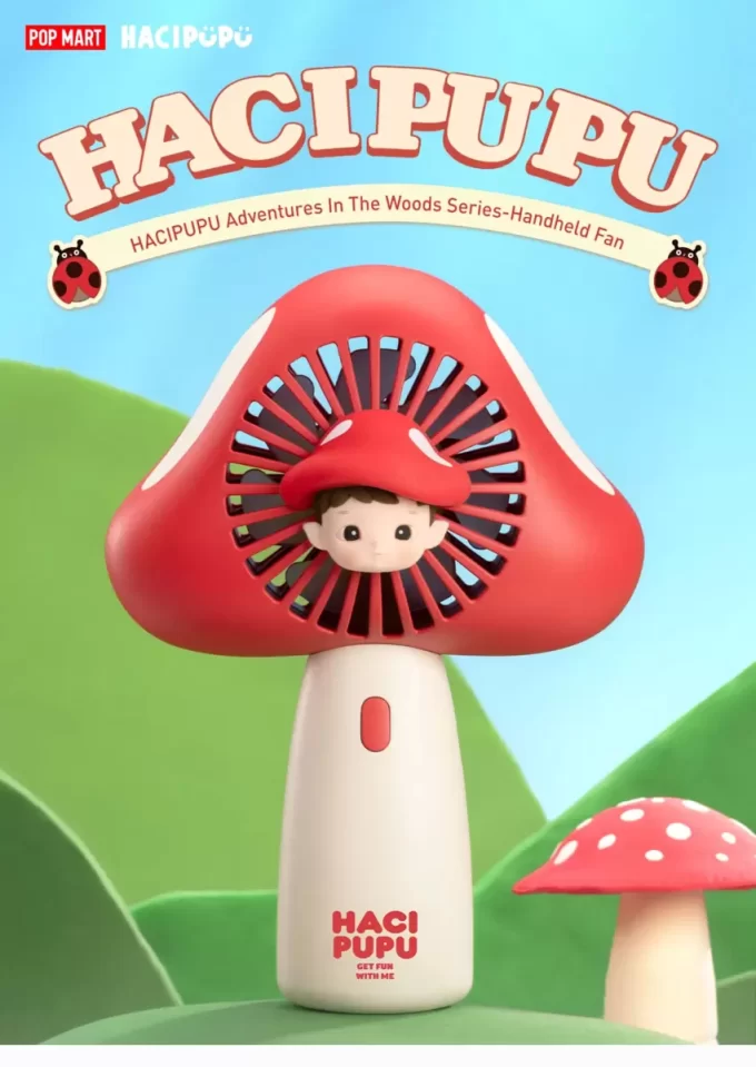 HACIPUPU Adventures In The Woods Series-Handheld Fan