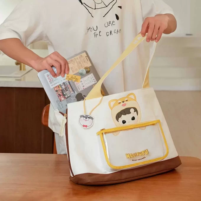 HACIPUPU The Growth Diary Series-Canvas Bag