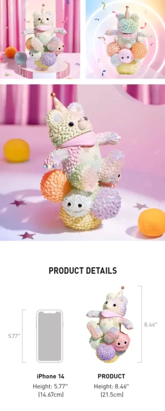 INSTINCTOY Muckey “Big Celebration” Figurine