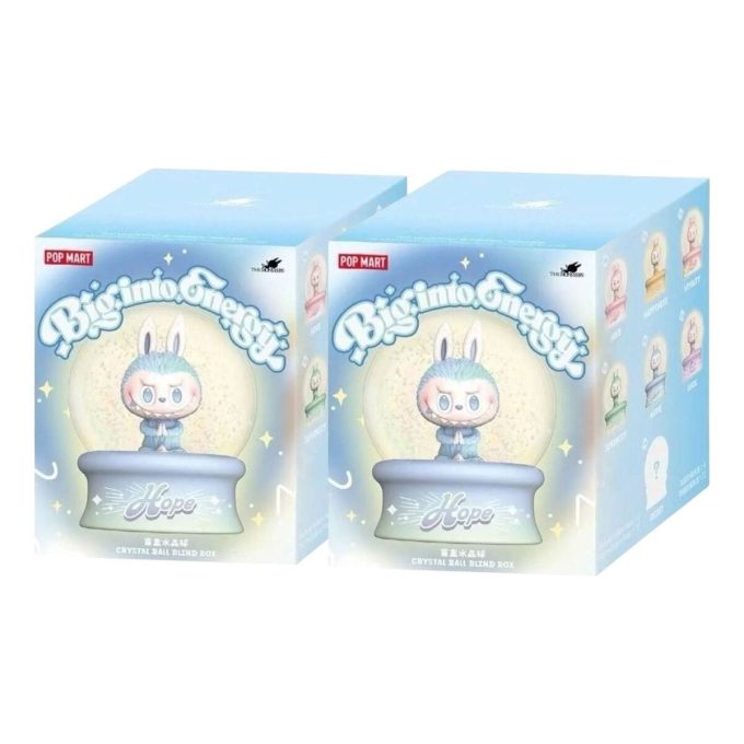 Labubu Big into Energy Crystal Ball Sealed Case (2 Blind Boxes)