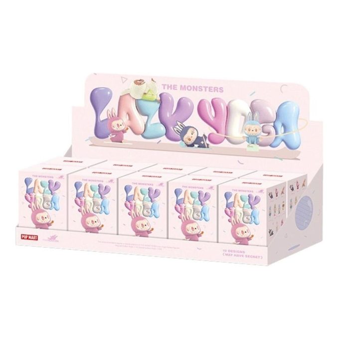 Labubu Lazy Yoga Sealed Case (10 Blind Boxes)