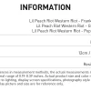 Lil Peach Riot Western Riot Figurines