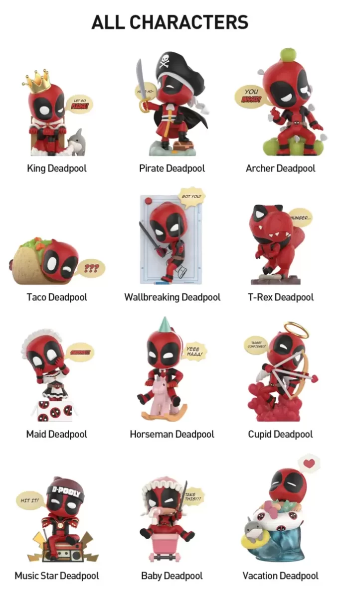 Marvel Deadpool Series Figures