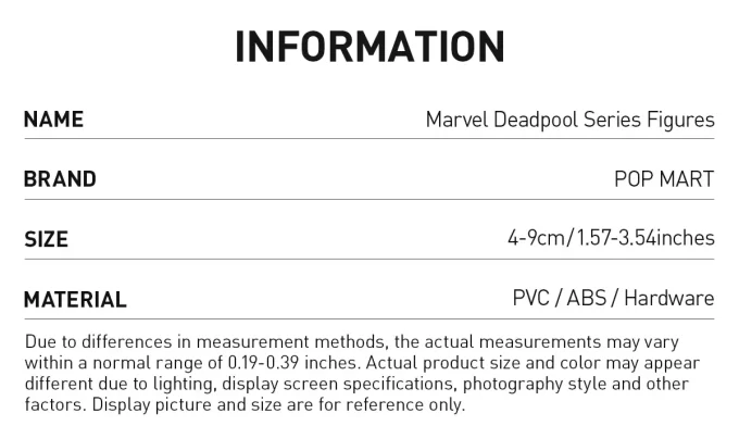 Marvel Deadpool Series Figures