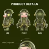 MEGA SPACE MOLLY 100% CLOT-Olive Alienegra