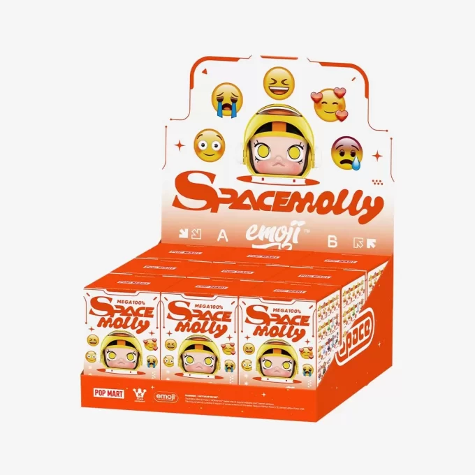 MEGA SPACE MOLLY 100% × Emoji™ Series