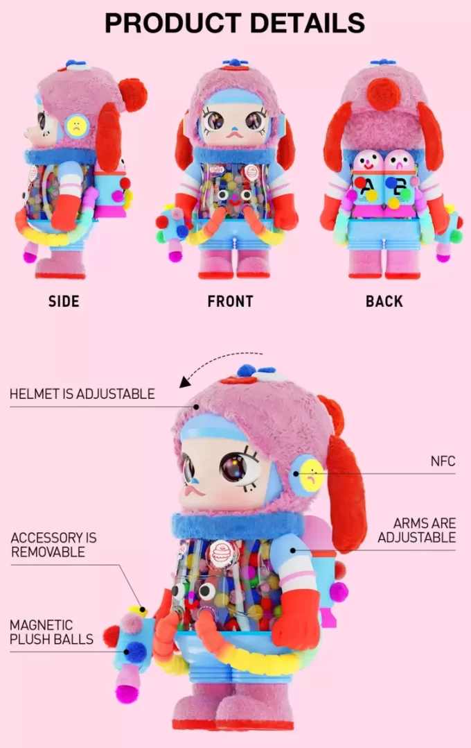 MEGA SPACE MOLLY 1000% Jon Burgerman