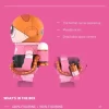 MEGA SPACE MOLLY 400%+100% THE POWERPUFF GIRLS-Blossom