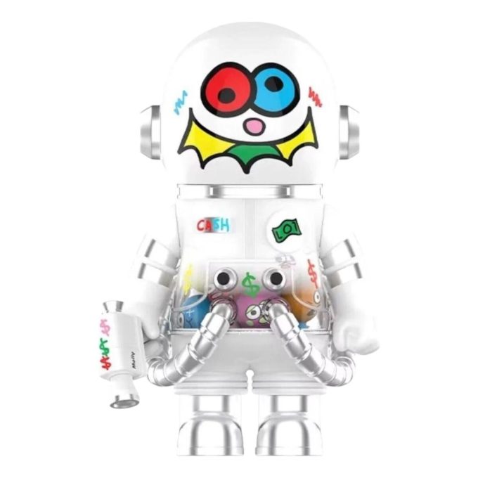 Mega Space Molly 400% Jon Burgerman Space Cadets “Cash” Secret Edition