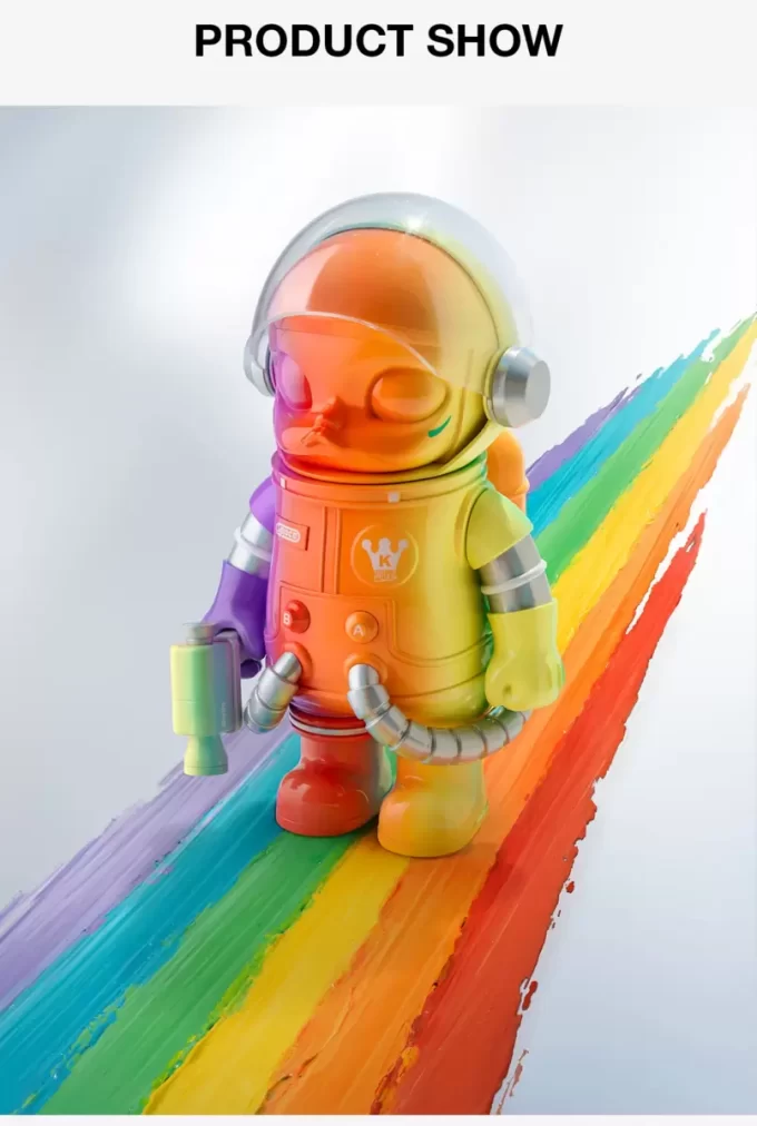 MEGA SPACE MOLLY 400% Rainbow