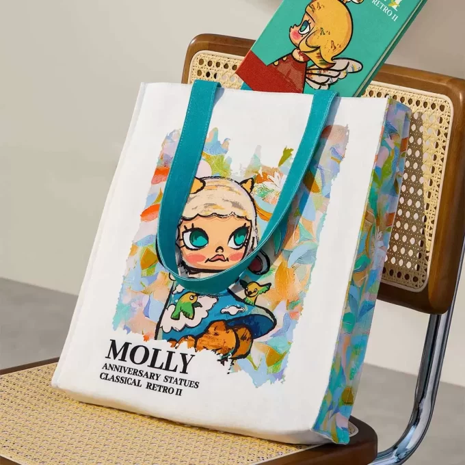 MOLLY Anniversary Statues Classical Retro 2 Series-Canvas Bag