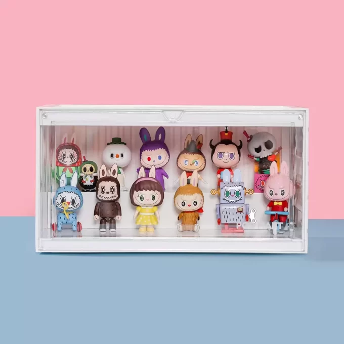 POP MART Luminous Display Container (White & Yellow & Pink)