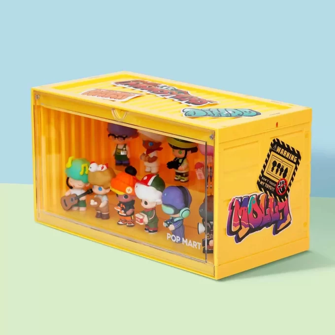 POP MART Luminous Display Container (White & Yellow & Pink)