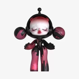 MEGA α SKULLPANDA 1000% Red Crystal
