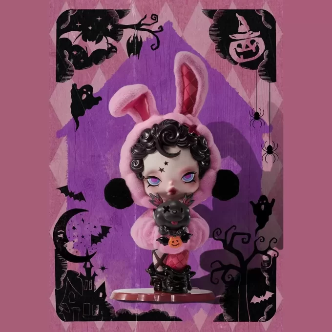 SKULLPANDA Bunny Or Doggy Figure