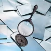 SKULLPANDA Image Of Reality Series-Handheld Mirror