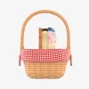 Sweet Bean Cookie Basket Figurine