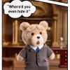 Ted2 Teddy Bear Action Plush Pendant