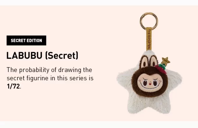 THE MONSTERS Classic Series-Sparkly Plush Pendant Blind Box