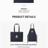 THE MONSTERS FALL IN WILD SERIES-Denim Apron Bag