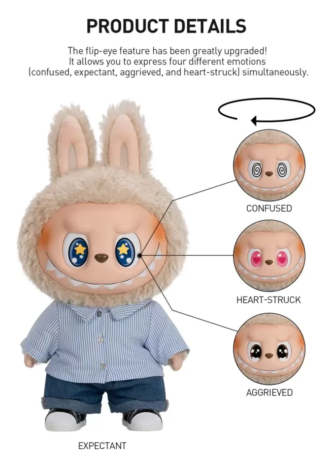 THE MONSTERS – FLIP WITH ME Vinyl Plush Doll