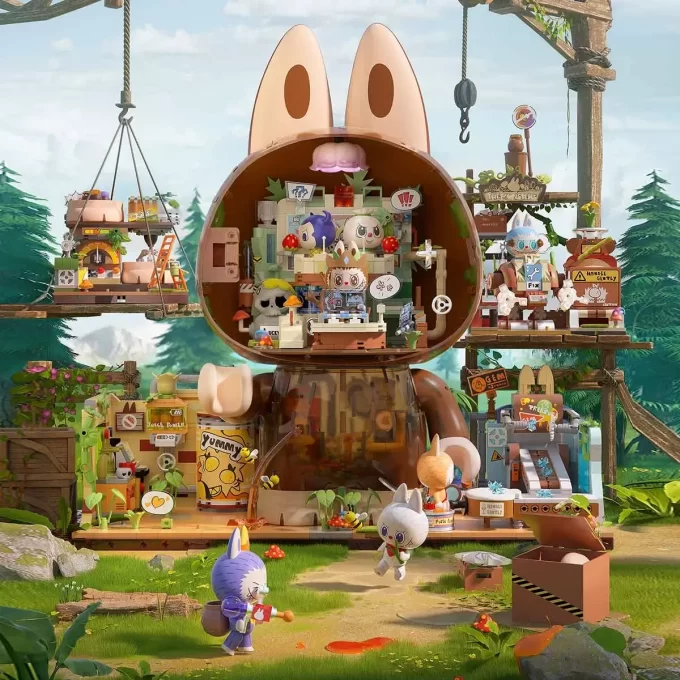 THE MONSTERS Forest Secret Base Series Blocks