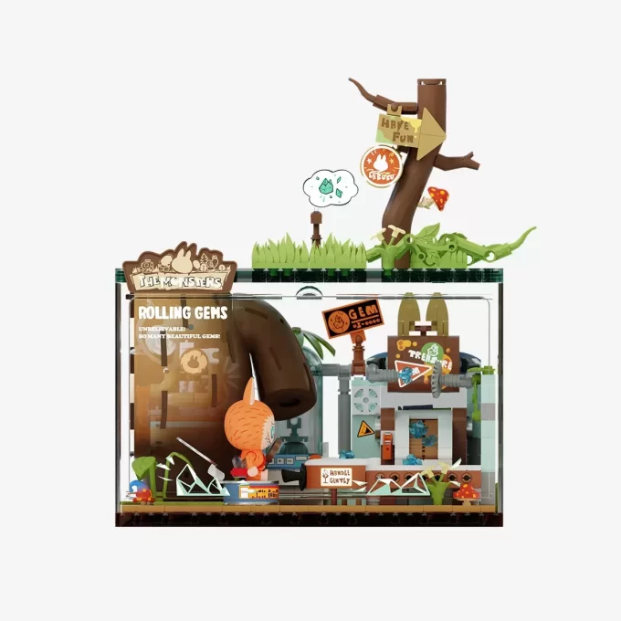 THE MONSTERS Forest Secret Base Series Blocks