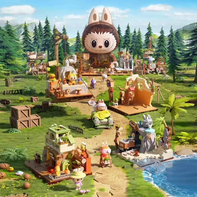 THE MONSTERS Forest Secret Base Series Blocks Part 2