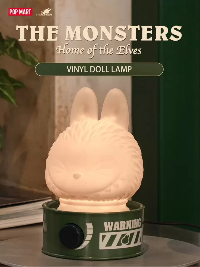 THE MONSTERS Home Of Elves Series-Vinyl Doll Lamp