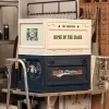 THE MONSTERS Home Of The Elves Series-Storage Box(White & Green & Blue)