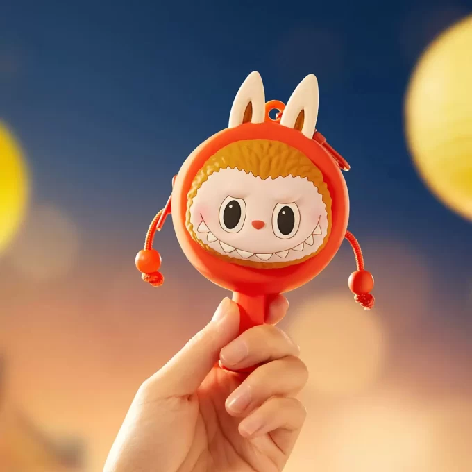 THE MONSTERS Let’s Have Fun Together Series-Rattle-drum Earphone Case