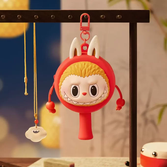 THE MONSTERS Let’s Have Fun Together Series-Rattle-drum Earphone Case