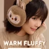 Warm Fluffy Holiday Series- LABUBU Plush Earmuffs