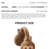 Warm Fluffy Holiday Series- LABUBU Plush Earmuffs